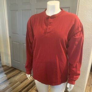 Austin Clothing Co. Classic Red Long Sleeve Tee